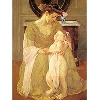 Amazon｜17 の有名な絵画 - 赤ちゃんの最初の愛撫、母親、子供